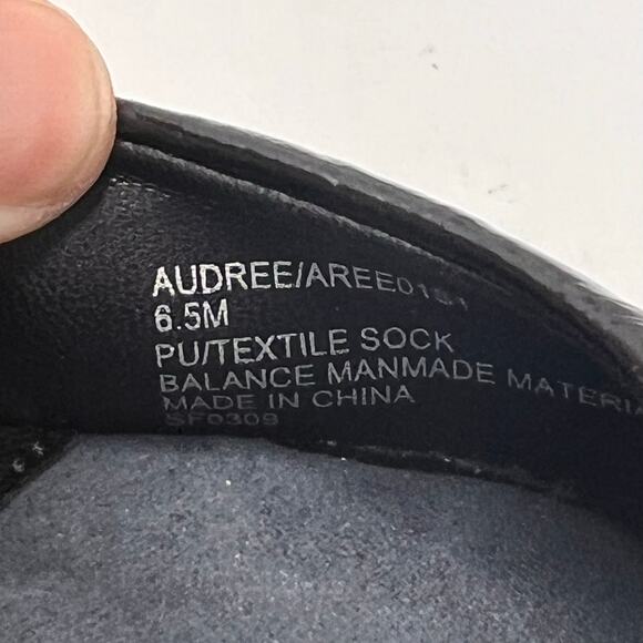 Steve Madden Audree Kitten Heel Mules Pointed Toe Black Women's 6.5 - Picture 10 of 11